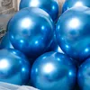Décoration de fête 30/50 / 100pcs 5/10inch métal or argent bleu vert violet ballons en latex mariage joyeux anniversaire chrome air ballon d'hélium 230920