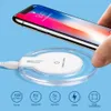 Car Universal Qi Wireless Charger For iPhone XS Max XR Phone LED USB ios Wireless Charging For Samsung Galaxy S8S9 Plus Fast Charg222B