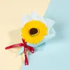 Dekorative Blumen, künstlicher Blumenstrauß, Mini-Sonnenblumen-Seife, Valentinstag, Geburtstag, Party, Geschenke, Verpackung, Dekorationen, Po-Requisiten