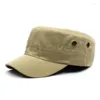 Basker utomhus kamouflage hatt sol hattar armé militär mössa mode snapback baseball mössor unisex platt topp