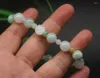 Strand Certified 3 Colors Natural A Ite Bead Armband Bangle Stone