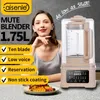 Sessiz Blender, Ev Otomatik Küçük Kabarcık Ücretsiz Soy Süt Makinesi, Çok Fonksiyonlu Bas Çorba Makinesi, Isıtma Entegre Meyve Suyulandırma