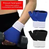 Burkulma veya spor kullanımı için elastik kayış splint brace ile nefes alabilen bilek desteği sol ve sağ