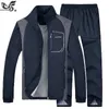 Survêtements pour hommes Survêtement hommes deux pièces vêtements ensembles veste décontractée pantalon 2 pièces costume de basket-ball pour hommes vêtements de sport jogging survêtements hommes 230920