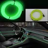 Other Interior Accessories Ambient Lamp RGB Car LED Neon Cold Light Auto Atmosphere Refit Decoration Strips Shine Usb Lighter Dri259N