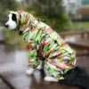 Vêtements pour chiens imperméable grand imperméable vêtements de pluie pour animaux de compagnie combinaison tenues grands moyens petits chiens Golden Retriever vêtements de plein air manteau 230919