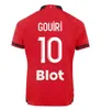 2023 24 Stade Rennais Fußballtrikots Heim Auswärts Rennes Maillot de Foot 2023 24 SULEMANA BOURIGEAUD TERRIER DOKU LABORDE SANTAMARIA Männer Kinder Kit Fußballtrikots666