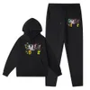 Sweats à capuche de haute qualité sport lettre décoration sweats à capuche hauts ensembles pantalons de sport jogger coton serviette broderie femmes polaire sweats à capuche