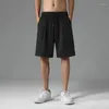 Pantaloncini da uomo Estate Corsa da uomo Stampa a righe Allentato Basket Sport Palestra Traspirante Fitness Allenamento Allenamento Fondo Uomo