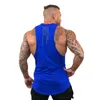 Herren Tank Tops Casual Mode Kleidung Bodybuilding Baumwolle Gym Männer Ärmelloses Unterhemd Fitness Stringer Muscle Workout Weste