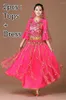 Stage Wear Odzież Odzież Kobiet orientalny zestaw dla kobiet Bollywood Belly Costume Costume 6 Kolor