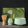 Thee Kopjes 4 Stuks Japanse Matcha Set Veilig Bamboe Garde Theelepel Sets Indoor Drank Winkel Thee Maken Gereedschap Accessoires 230919