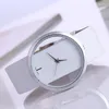 Наручные часы женские кожаные кварцевые часы прозрачные полые часы антикварные стильные мужские наручные