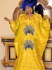 Ethnische Kleidung Original Bazin Riche Femme Hochwertige lange Kleider für afrikanische Alltagspartys