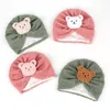 Lamsvacht dikker warme muts voor pasgeboren haaraccessoires pasgeboren pluche beer cartoon muts baby baby warmer motorkap cap