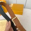 Designer Belts Women's Belt L Letter Leather Belt Mens Double Sided High Quality Fashion 3CM Width Waitbands Plaid Casual Needle Buckle