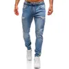 VICABO Herrenmode Sexy Casual Jeans für Männer schwarz Blue Hole Hose mit Tasche Ropa de Homme 2020 #w MX200814202d
