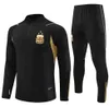 2023 Football Tracksuit 프리 매치 재킷 재킷 스트라이크 드릴 마라도나 Enzo Messis 23/24 아르헨티나 축구 훈련 정장 긴 소매 조깅 futbol chandal 남자 아이 크기