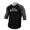 Men s T Shirts Mens Casual Brand Comfortable Sporting Clothing Print T Shirt Autumn Pullover O Neck Fashion TShirts Slim Fit 3 4 Sleeve TShirt 230920