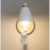 Wandlampen Nordic Home Decor Licht Cartoon Jongens En Meisjes Kamerlamp Creatief Harsmodel Voor Woonkamer Slaapkamerarmaturen
