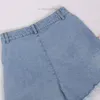 Calças de brim femininas 2023 verão doce bordado mulheres denim calças tendência y2k baggy curto laço harajuku solto chique casual perna larga shorts