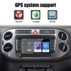 Rádio do carro android 10 1 reprodutor multimídia 1g 16g 7 Polegada para vw volkswagen assento skoda golf passat 2 din bluetooth wifi gps3075