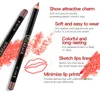 Lippenstift 12 Farben Kosmetikstift Matte Langlebige Pigmente Wasserdicht Lady Charming Lip Liner Kontur Make-up-Tool 230920