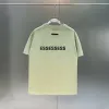 メンズTシャツエッセンシャルクロージングデザイナーティープリントエスパニセステルレターエッセント特大のカジュアルTシャツコットンエッセンティエルメンズエッセンファフクル