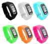 wholesale Digital LCD Pedometer Smart Multi Watch silicone Run Step Walking Distance Calorie Counter Watch Electronic Bracelet Color LL