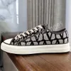 Designer högkvalitativ lyx varumärke sportskor kvinnor och män casual skor plattform blandade färger stickade mode sneakers blandad färg mode unisex canvas skor