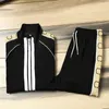 Men's Tracksuits 2023 Autumn Casual Sports Suit Stand-Up Collar Zipper Sirt And Pants Two-Piece Outdoor Join Wear