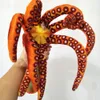 Poupées en peluche Simulation Orange Octopus bébé enfants enfants en peluche jouet en peluche pour cadeau d'anniversaire animaux marins 230919