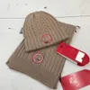 2023 Nuovo set di sciarpe per cappelli Boutique Designer Cappello invernale lavorato a maglia in cashmere Set di due pezzi, freddo e caldo, moda versatile per uomini e donne coppie1289A