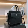 borse di lusso Valigetta borsa nera Borsa da donna in pelle elegante da lavoro a tracolla con tracolla