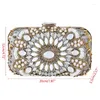 School Bags Women Vintage Evening Shoulder Bag Bridal Clutch Party Prom Wedding Beaded Handb