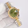 Designer relógio feminino relógios de moda relógios de pulso dois tons relógio de pulso 31mm movimento automático pulseira de aço inoxidável montre de luxo