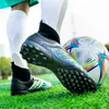 Chaussures de sécurité hommes Football marque crampons de Football en cuir taille 3545 TF dur Court baskets bottes d'entraînement Tenis Hombre 230919