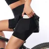 Actieve shorts 1 stuks fietsbroek dames zomer buitensport sneldrogend rok antiglans hoog getailleerde siliconen spons