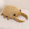 Plush Dolls 1pc 50/60CM Creative Simulation Insect Plush Toys Stuffed Cartoon Dolls Kawaii Beetle Pillow Kids Boys Birthday Gifts 230919