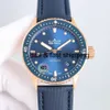 Relógio Boper Luxo 5100 Fifty Fathoms Bathyscaphe 43.6mm Designer Search Relógio Masculino Automático Forma Mecânica Calendário Brilho À Prova D 'Água FZEK