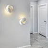 Lâmpada de parede criativa 5W7W10W LED 360 graus rotativo quarto cabeceira casa sala de estar moderna decoração interior