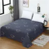 1pc floral lixamento macio folha de cama grande tamanho 230x230cm folha plana engrossar lençol duplo sem fronha 201113208v