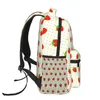 Backpack Cute Strawberries Fashion Boys Girls School Bag For Teenager Student Book