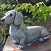 Garden Decorations Dachshund Statue Garden Decor Memorial Dog Figurines Garden Accessories Outdoor Decoration Dog Dog Decoration Big Figures 230920