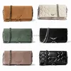 Cross Body work Pochette Rock Swing Your Wings mens bag Zadig Voltaire tote Luxury chain Shoulder Bag Genuine Leather body designer handbag sunshine clutch bags