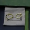Nytt mode unikt designpar ring enkel högkvalitativ guldpläterad ringtrend matchande leverans NRJ2662