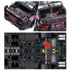 Auto elettrica RC JIESTAR 57010 Tecnico Super WRX STI Compatibile MOC 79953 Building Blocks Mattoni Puzzle Giocattolo Per Bambini Regali Di Compleanno 230920