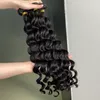 Inslagen Glamoureus Best verkopende dubbele inslag Maleisische haarextensions 100% echt haar Inslag Peruaans Indiaas Braziliaans haar weeft 4 bundels