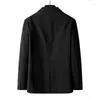 Abiti da uomo Uomo Plus Size Business Casual Allentato Vintage Blazer Giacca Primavera Autunno Oversize Cappotto scozzese 3D di alta qualità