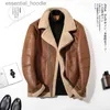 Women's Fur Faux Fur High Quality Mens Winter PU Leather Coats Overcoat Jackets Thick Warm Wool Fleece Fur Men Leather Jacket Coat LC04 L230920